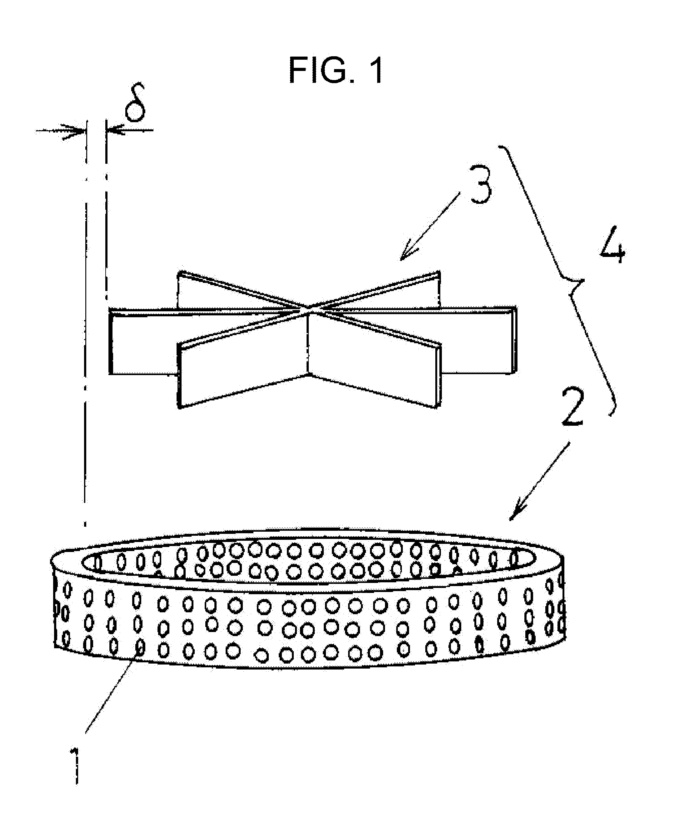 Particle size breakup apparatus