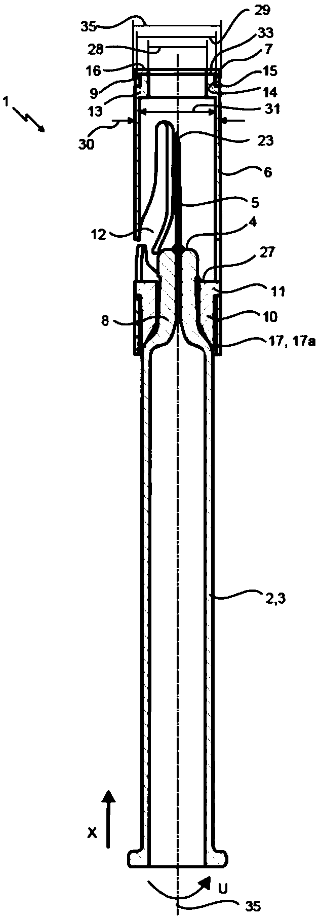 Multi-part safety device for syringe