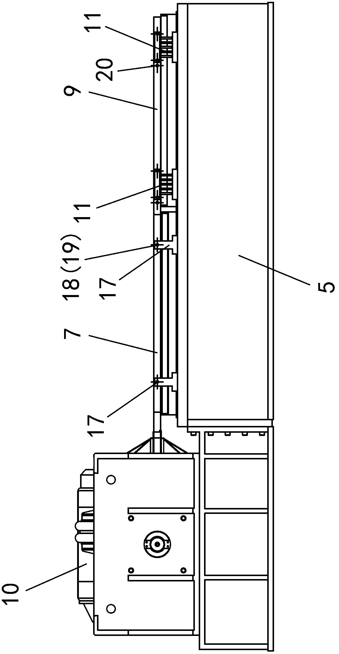 Assembly type horizontal sliding table