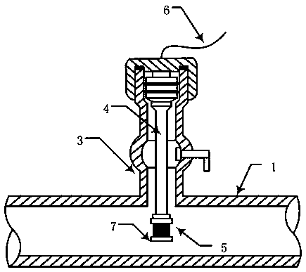 Capacitive type online corrosion monitoring device and method