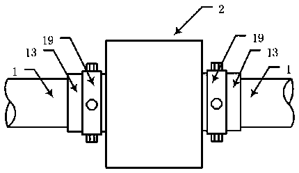 Capacitive type online corrosion monitoring device and method