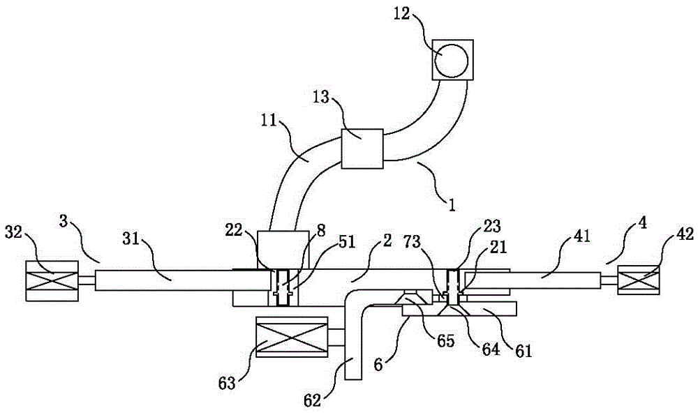 A terminal automatic crimping machine