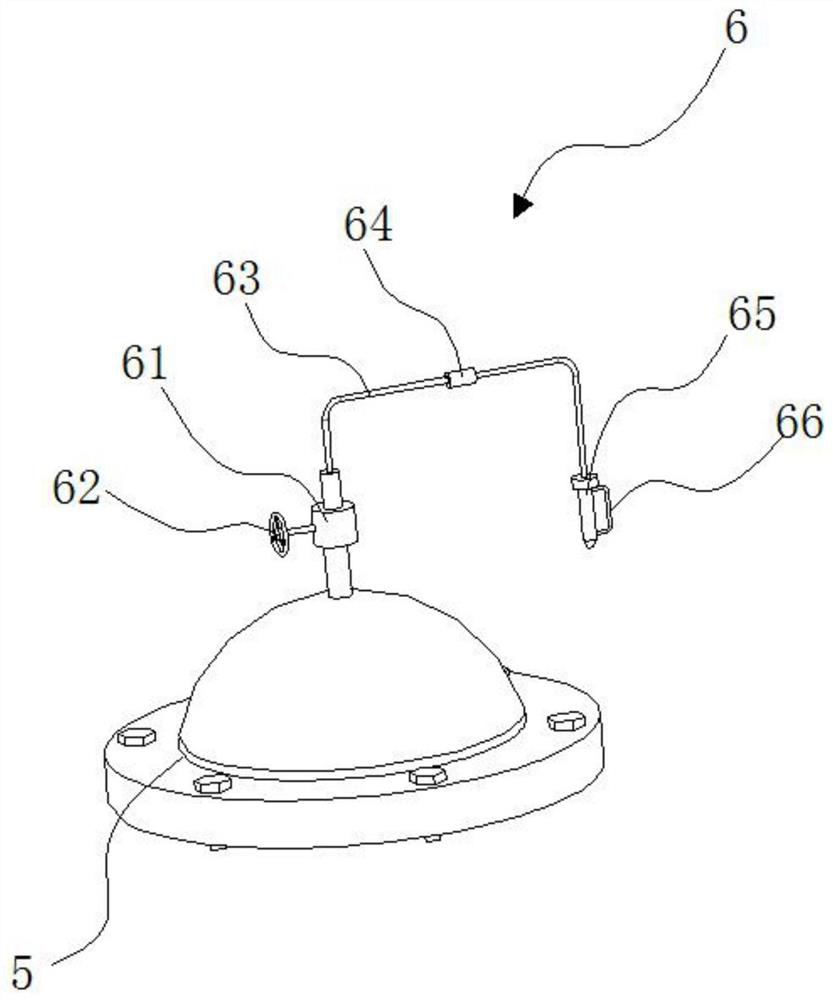 Method and equipment for recycling ammonia gas in production of ammonium paratungstate