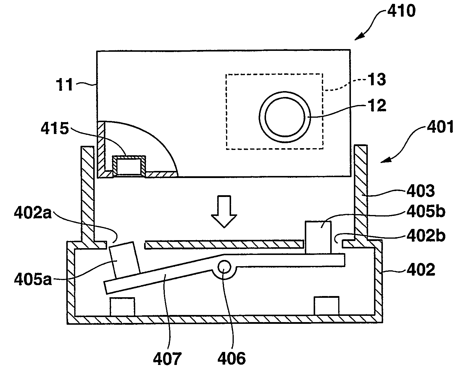 Electronic apparatus, connecting mounting for electronic apparatus, and connecting system including electronic apparatus and connecting mounting