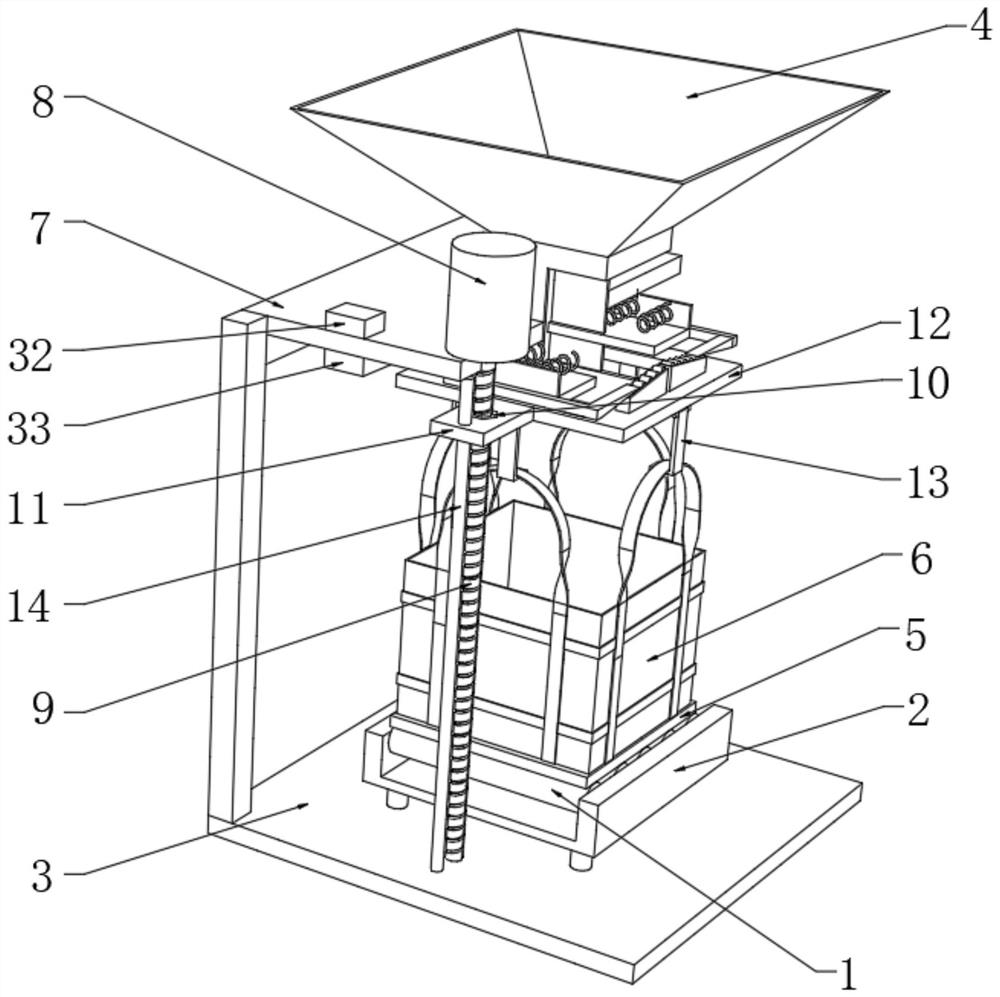 Full-automatic ton bag packaging line