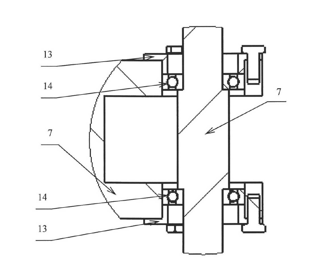 Quick calibrating apparatus for turning disc of automobile wheel positioning instrument