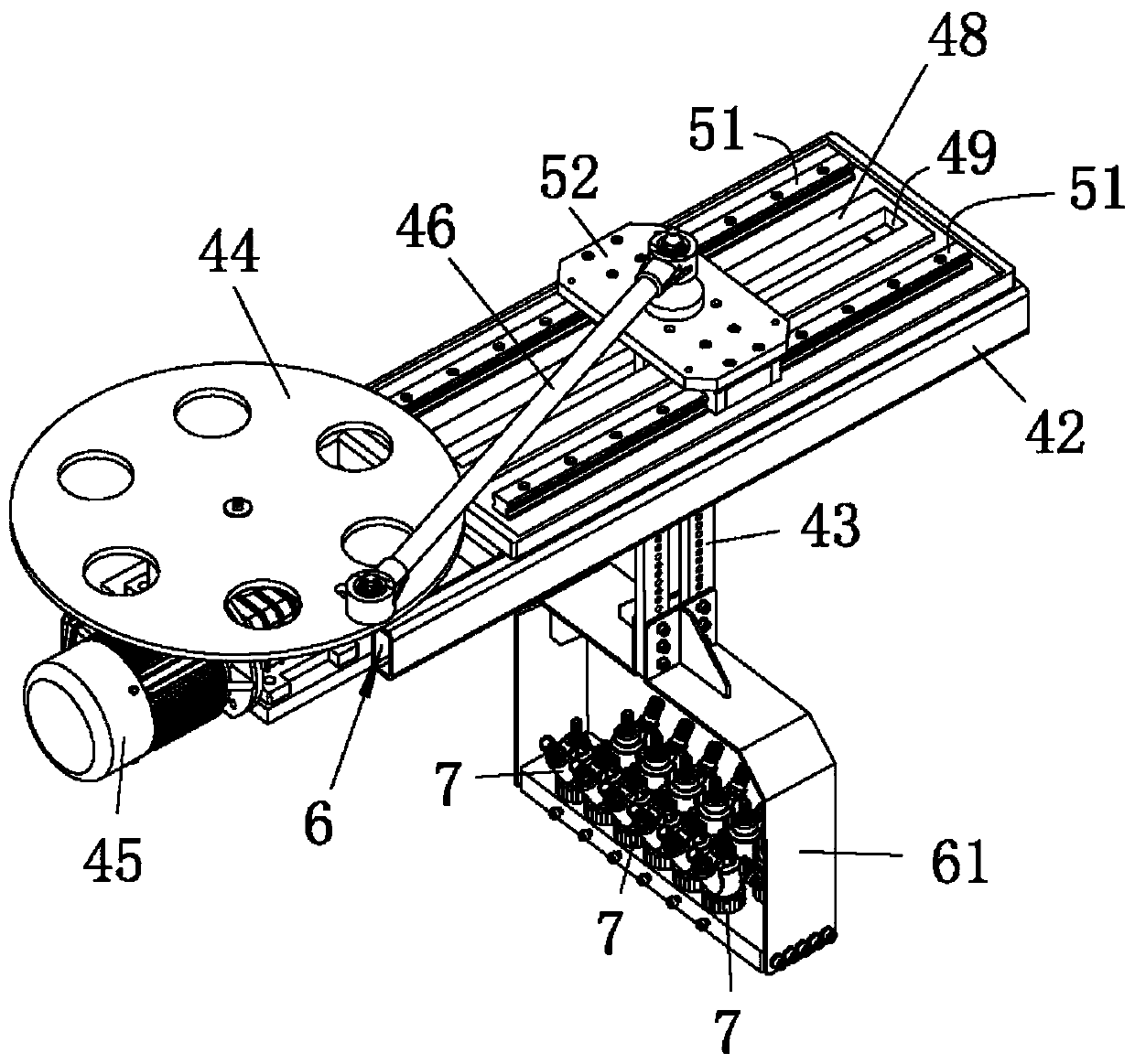 A fully automatic sandblasting device