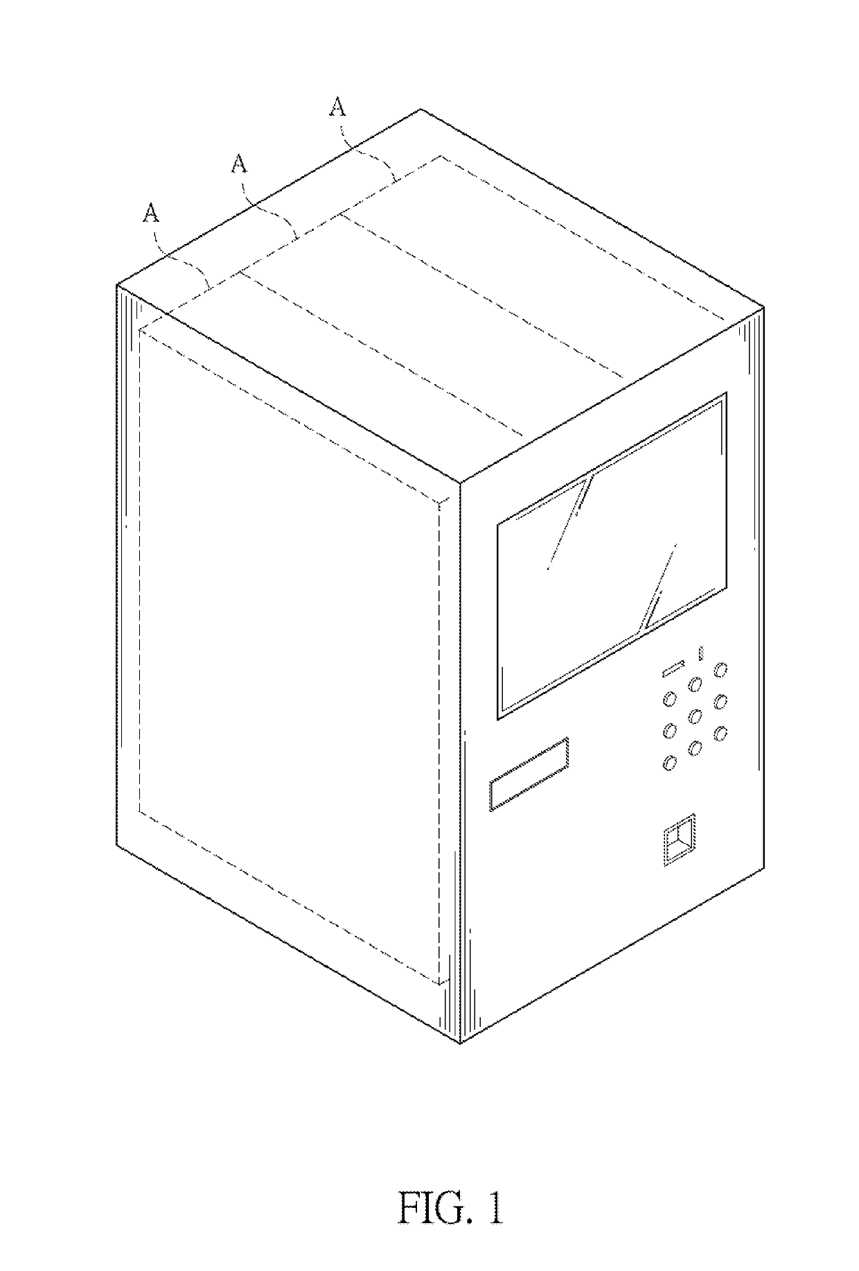 Cooking device for a food vending machine