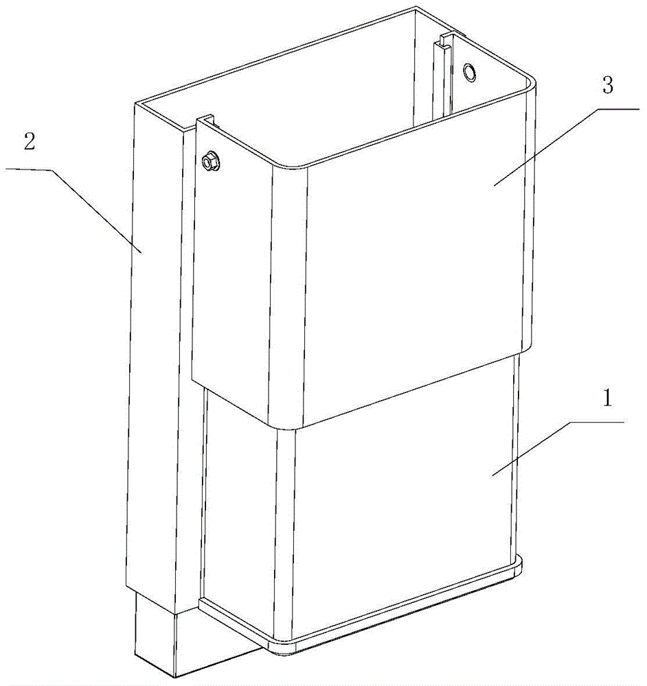 Cold-proof vertical greening device