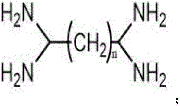 Alkyl tetramine synthesis method, alkyl tetramine product and shale inhibitor thereof