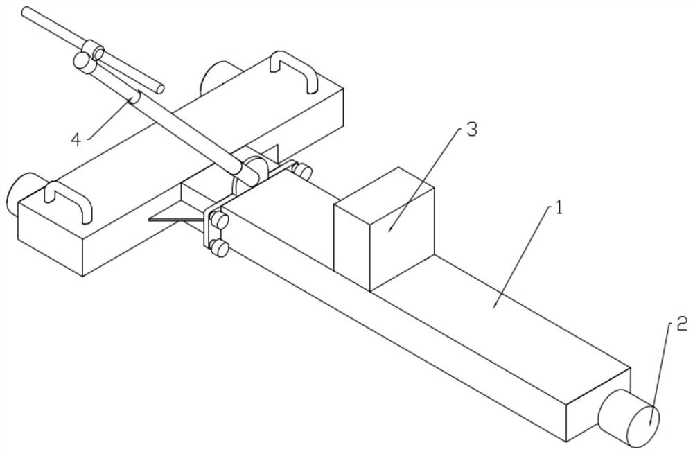 Track geometric parameter measuring instrument using double-galvanometer laser scanning module