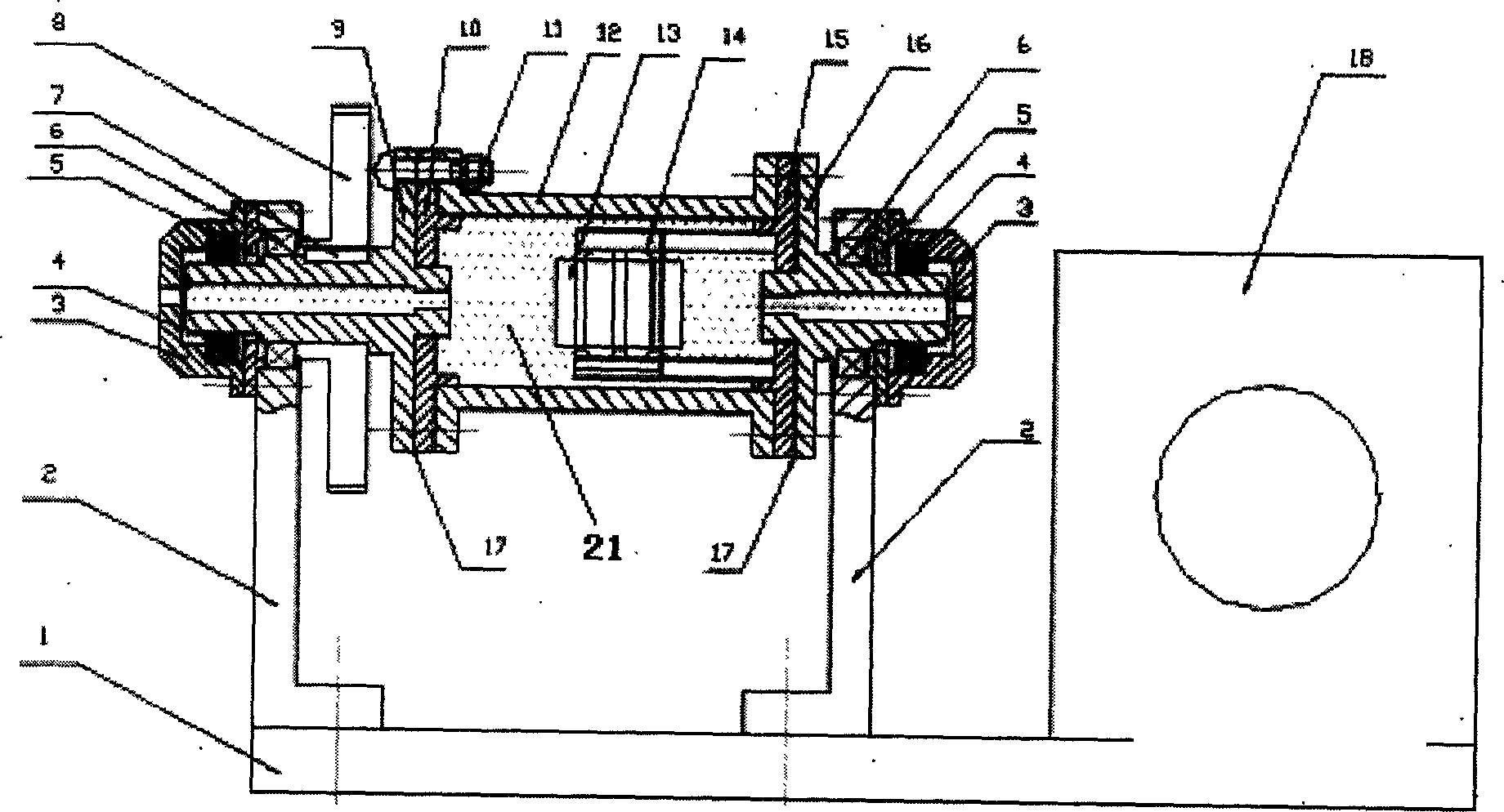 Rotary pouring type bioreactor system