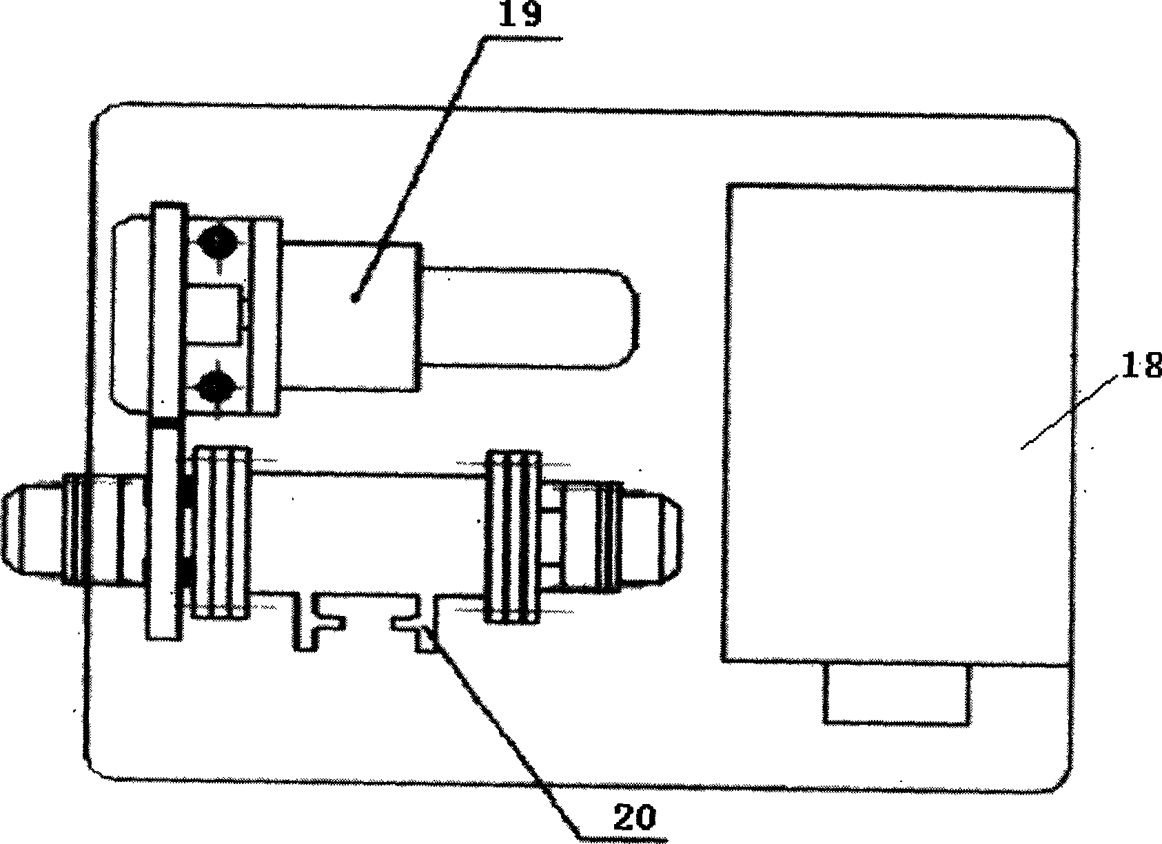 Rotary pouring type bioreactor system