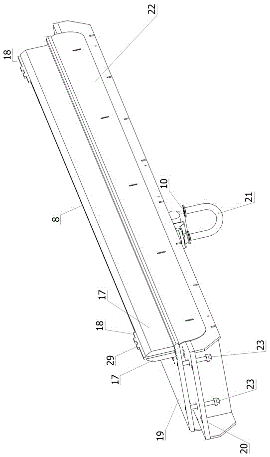 Joint board, foam applying mechanism and foam applying arranging device