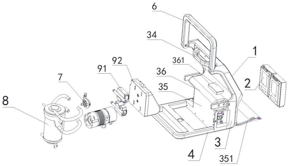 Extracorporeal membrane oxygenation device