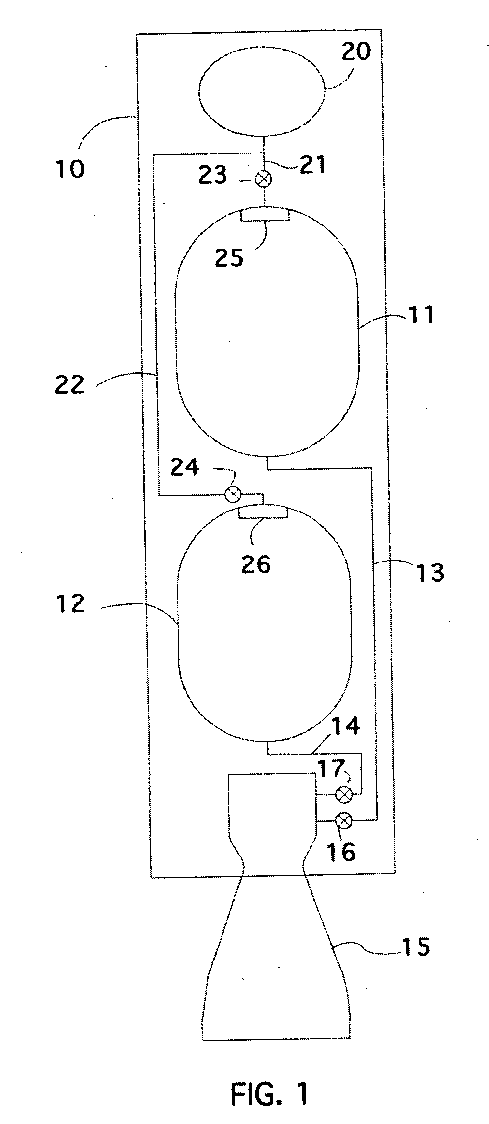 Propellant tank baffle system