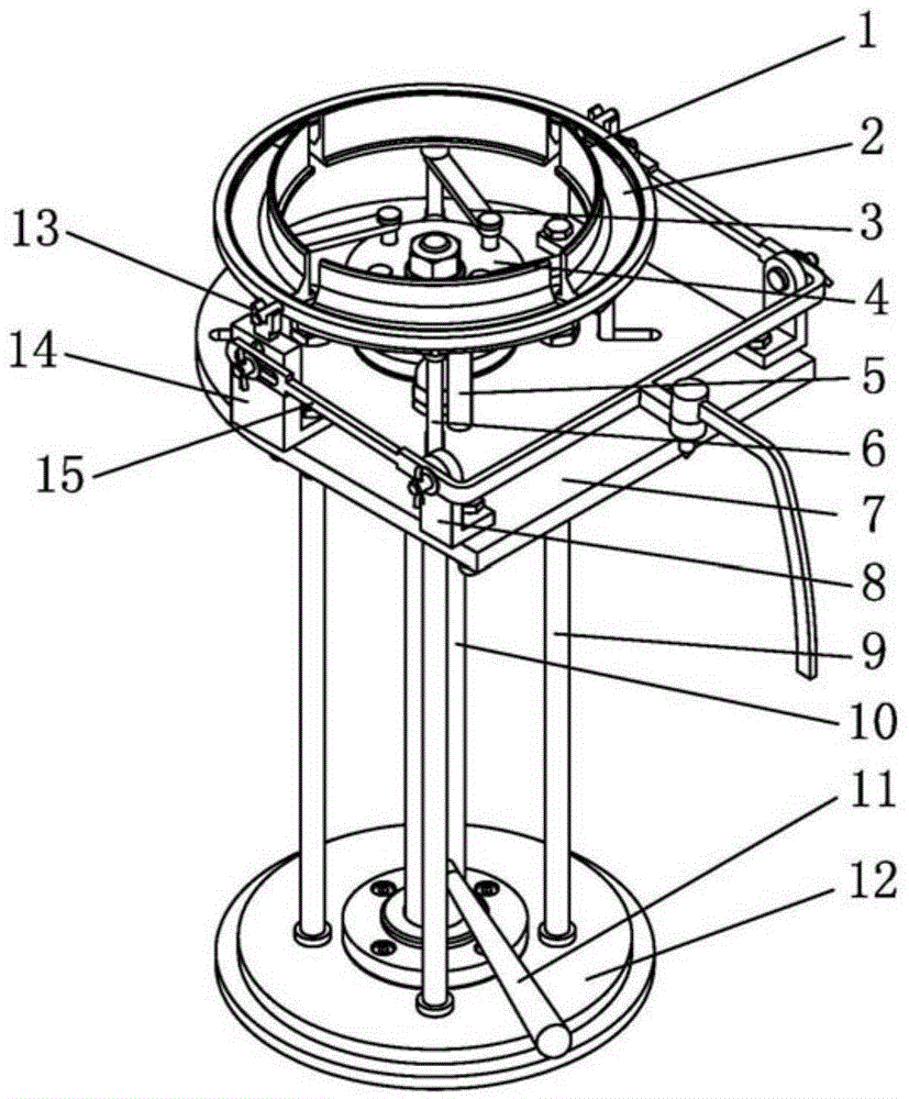 Remote replacement device for O-shaped ring