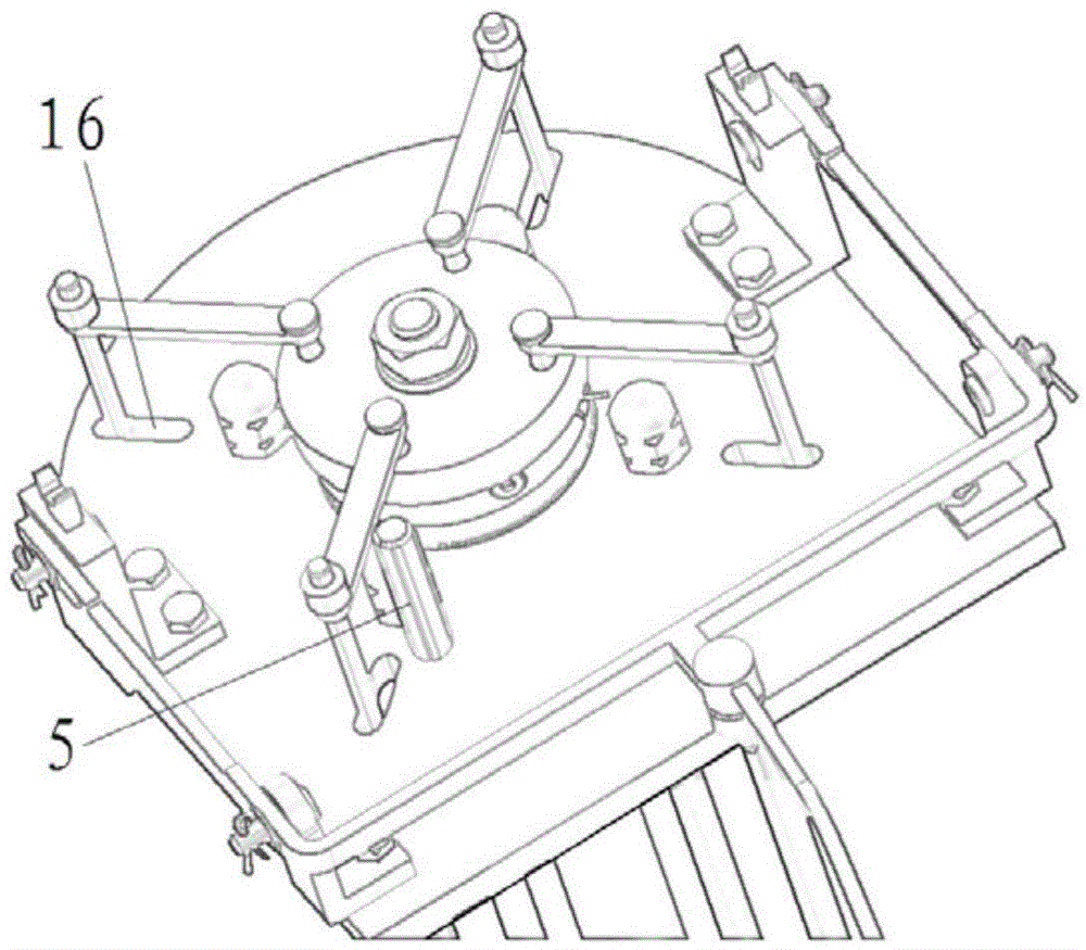 Remote replacement device for O-shaped ring