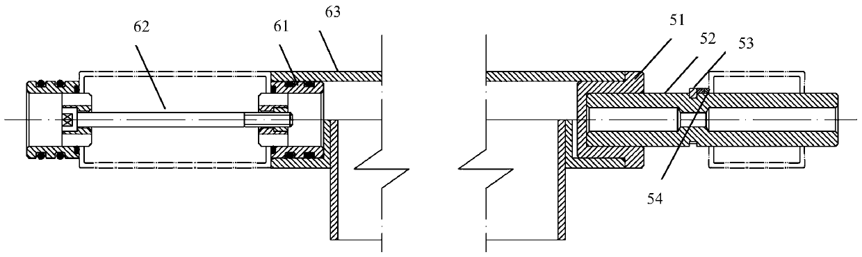 Pluggable curtain-type membrane device and pluggable curtain-type membrane equipment