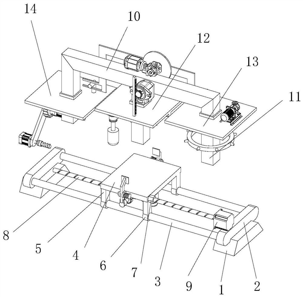 Machining mechanism for air conditioning unit