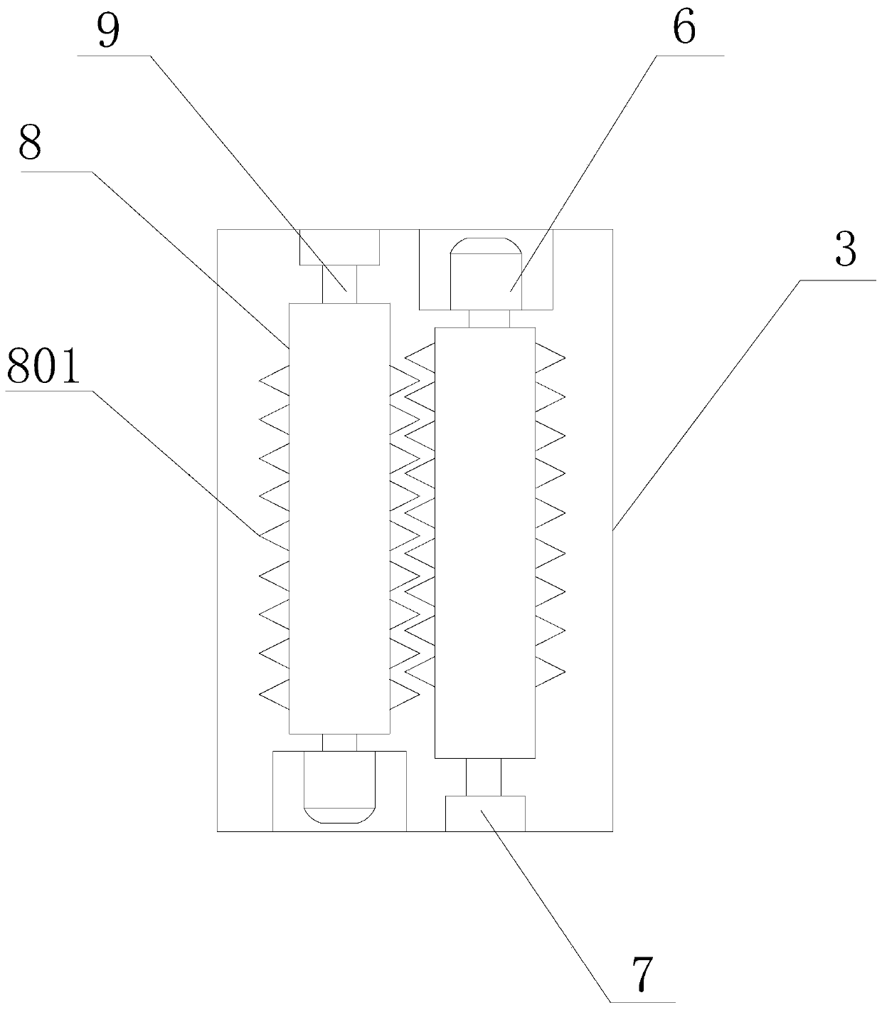 Device used for restoration and improvement of soil