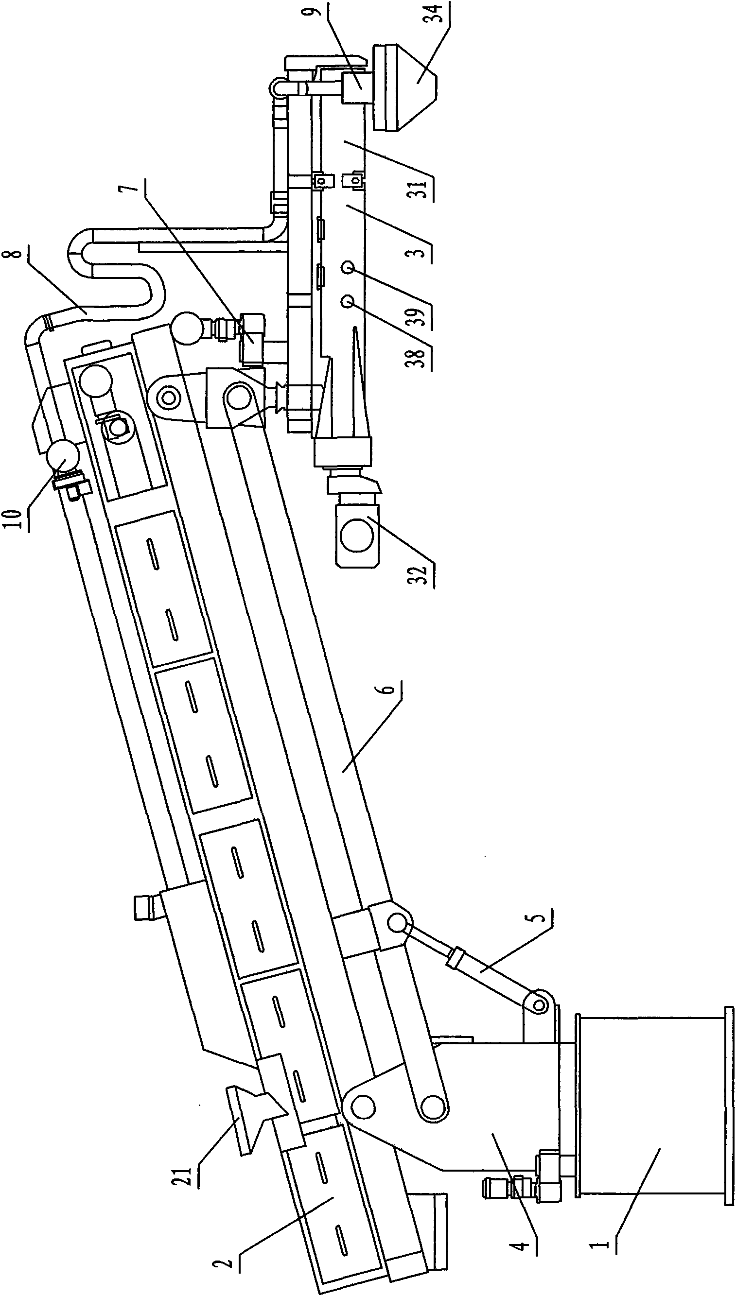 Continuous sand mixer