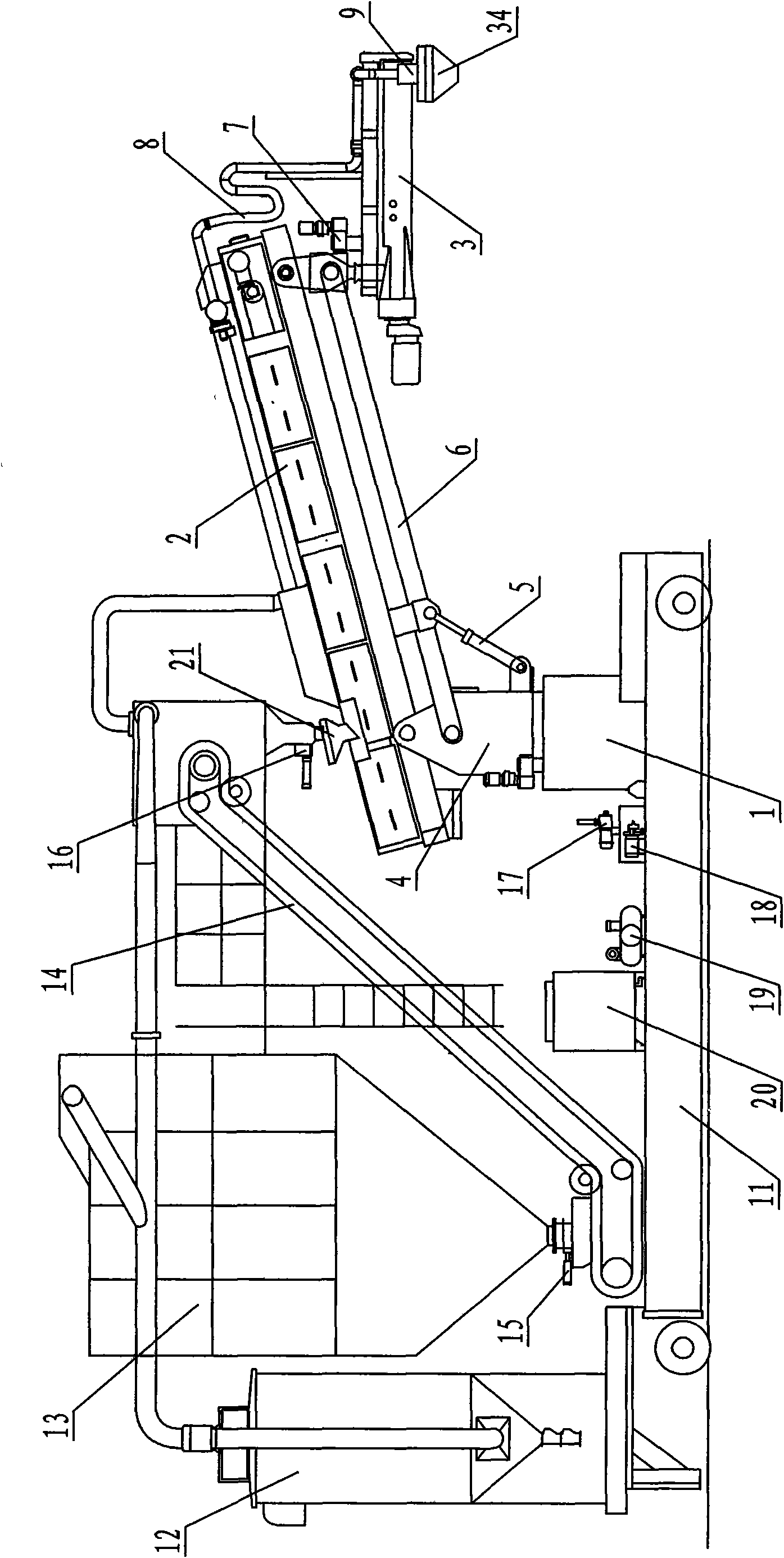 Continuous sand mixer