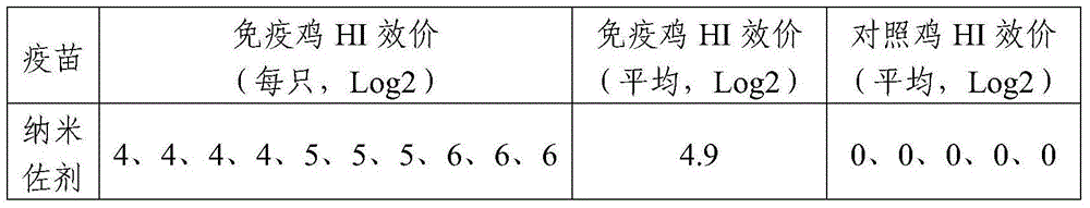 Nanometer adjuvant and preparation method for same