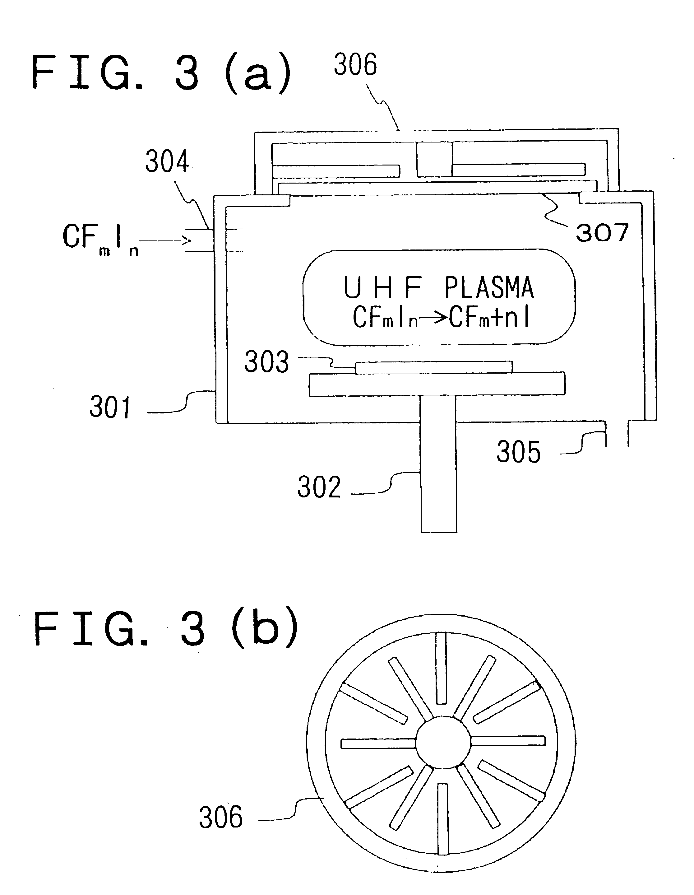 Process and apparatus for treating a substrate