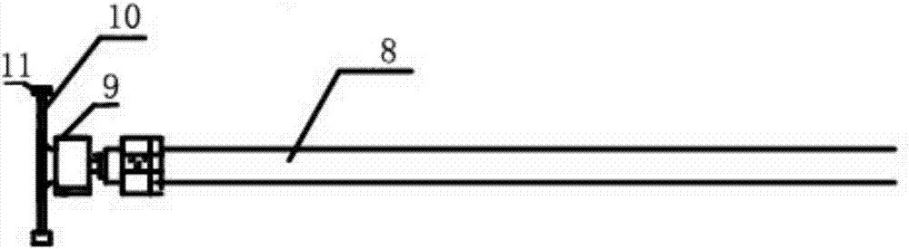 Semi-automatic drying roller replacing device and method thereof