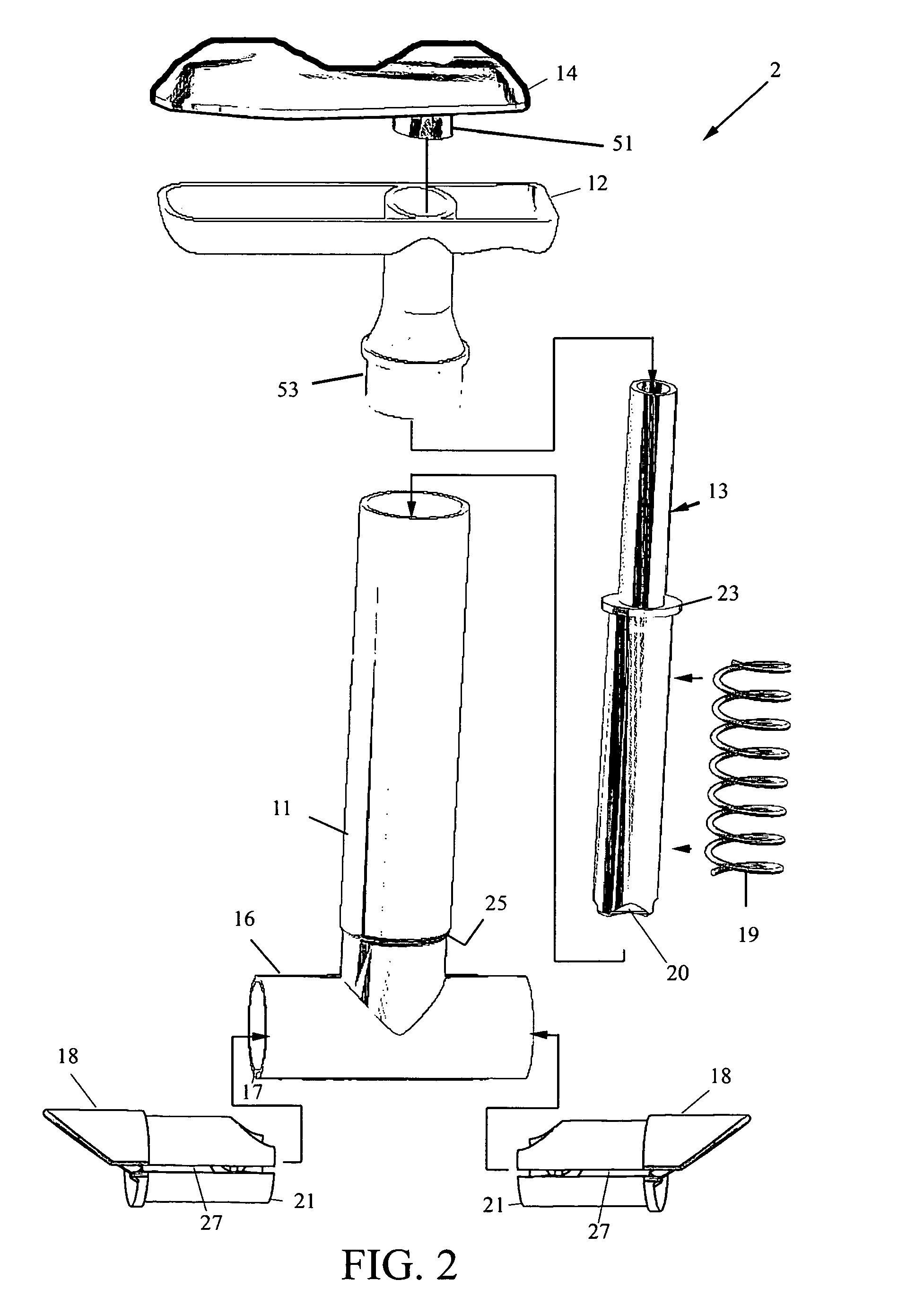 Live eel bait hooking device