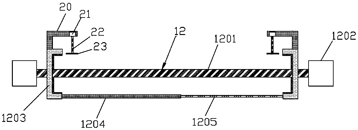 Simulation skiing machine with emergency braking function and application method thereof