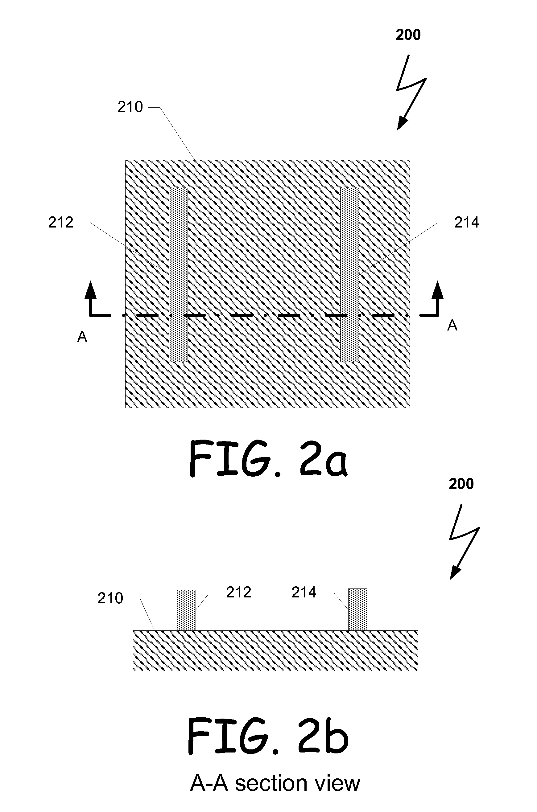 Flexible material for surface adhesive rule