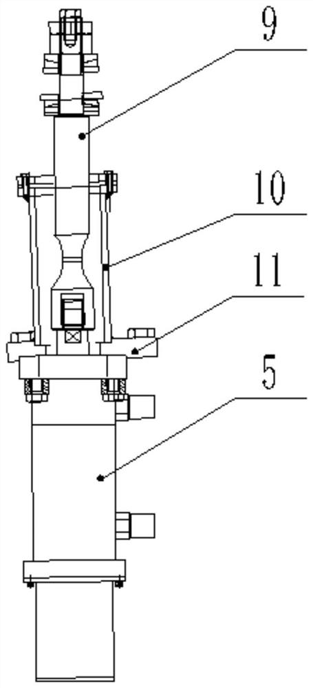 Quick-change type double-cylinder electro-hydraulic direct-drive crystallizer vibration device