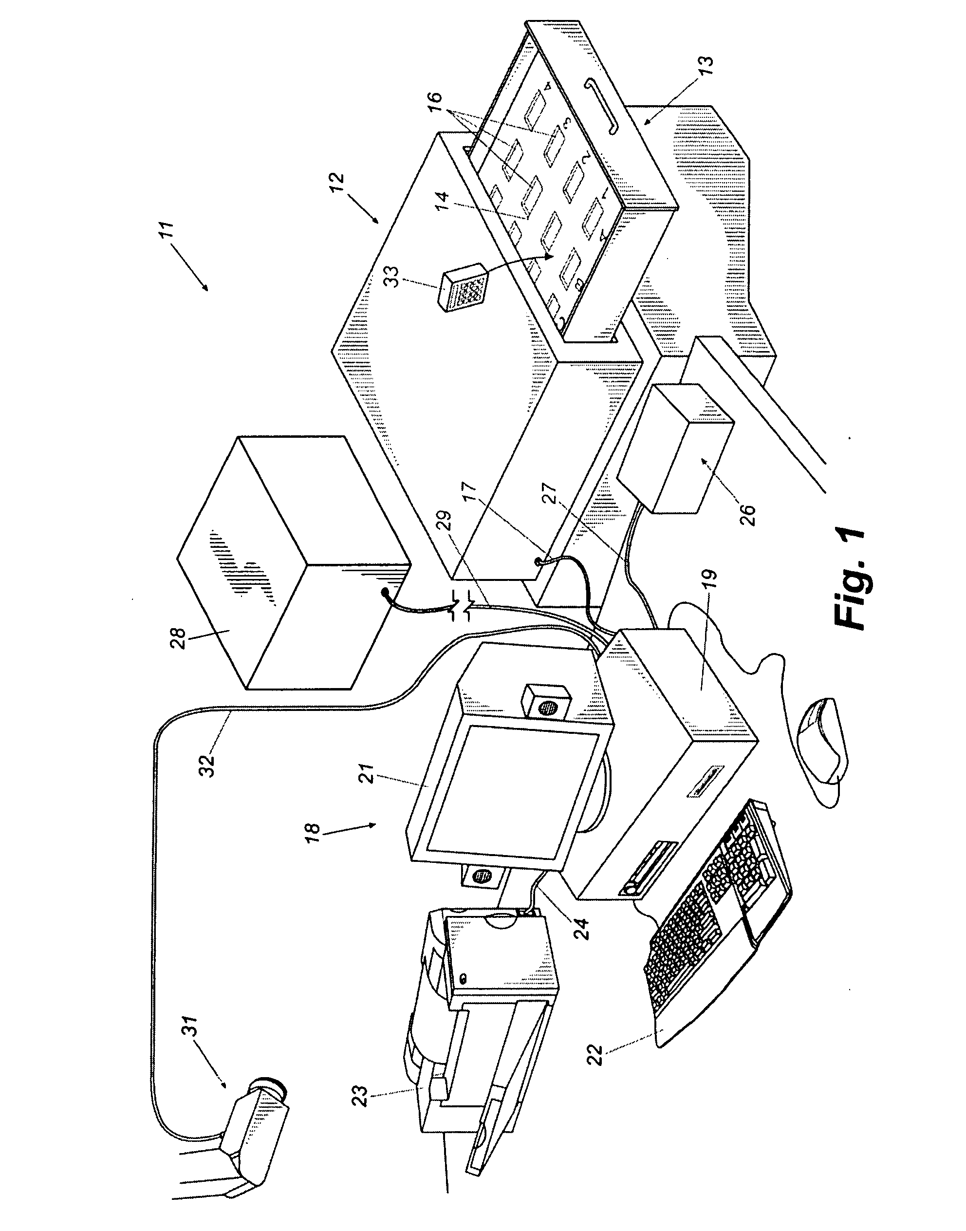 Object tracking system with automated system control and user identification