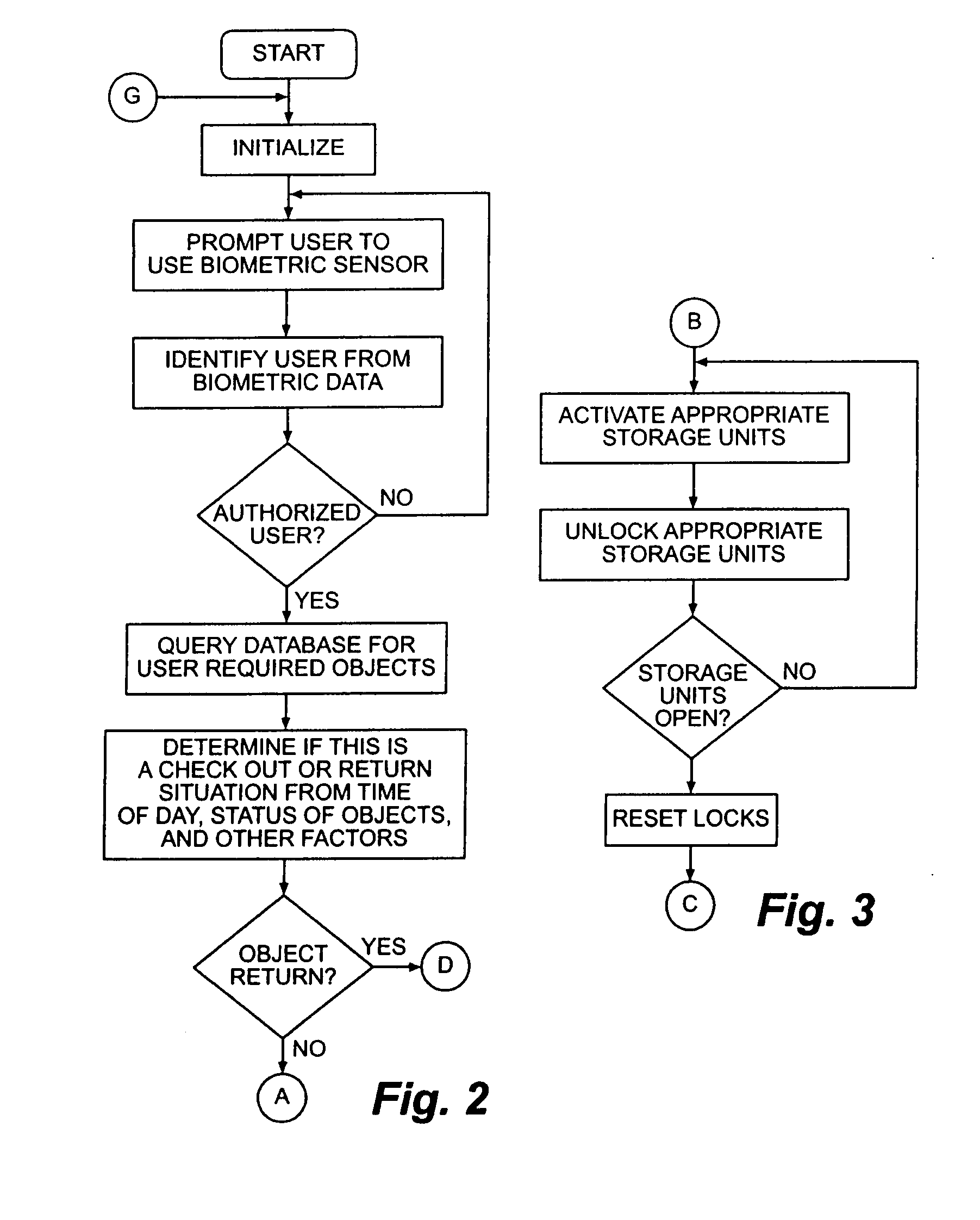 Object tracking system with automated system control and user identification