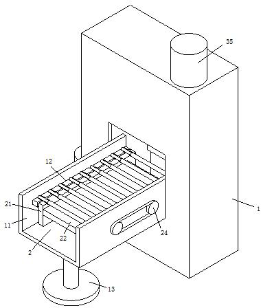 LED lamp filament welding equipment and welding method