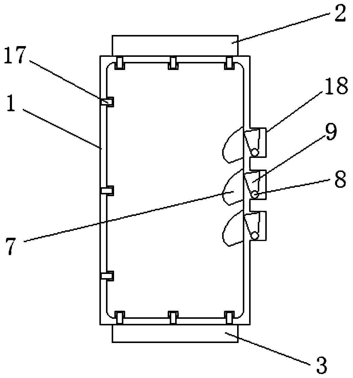 Semi-continuous anti-blocking subcritical/supercritical reaction heating device