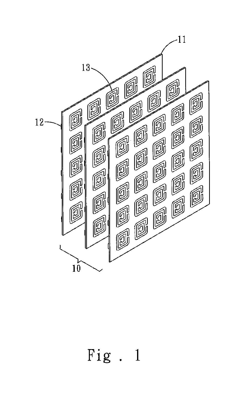 Plane focus antenna