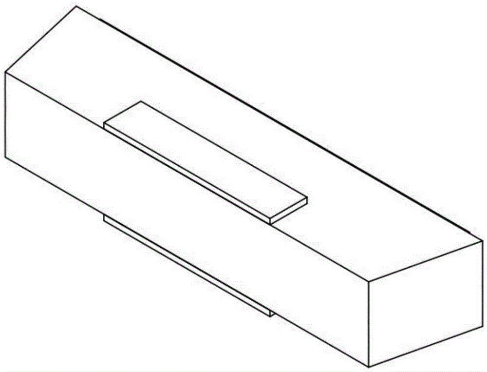 Method for suppressing parasitic oscillation in gain medium of grazing incidence plate strip