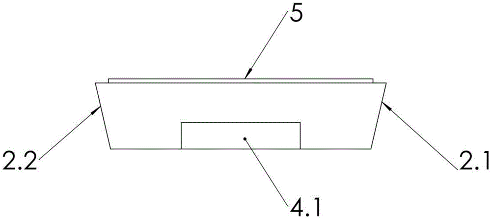 Method for suppressing parasitic oscillation in gain medium of grazing incidence plate strip