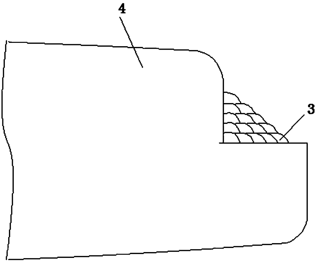 Surfacing technology for ring-type workpiece