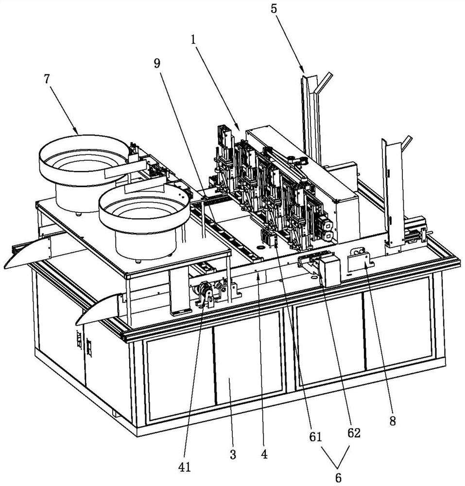 Automatic nail inserting machine