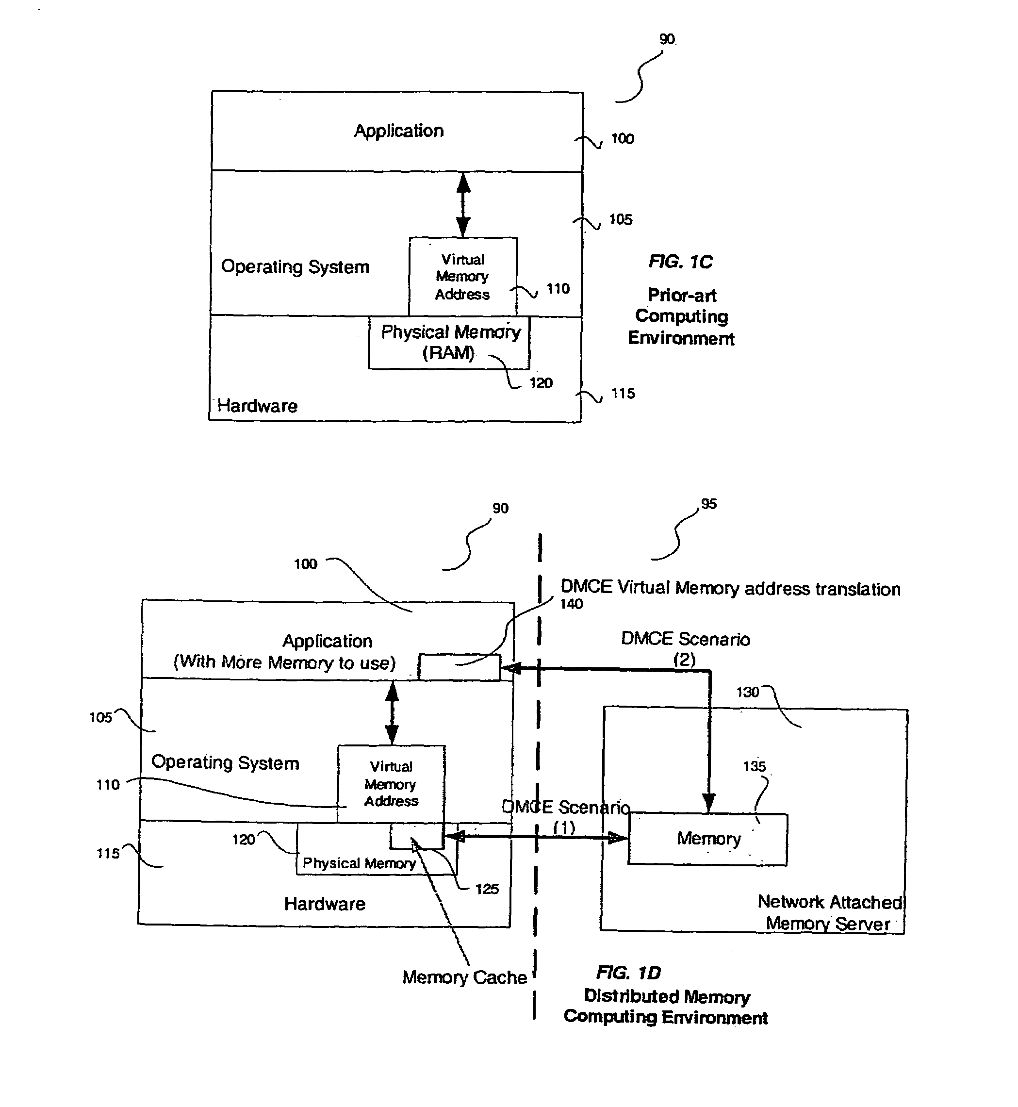 Network attached memory and implementation thereof