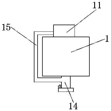 Cleaning device for clothing production