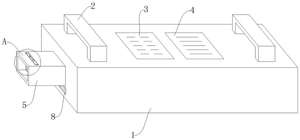 Ambient air sampling device with pretreatment structure