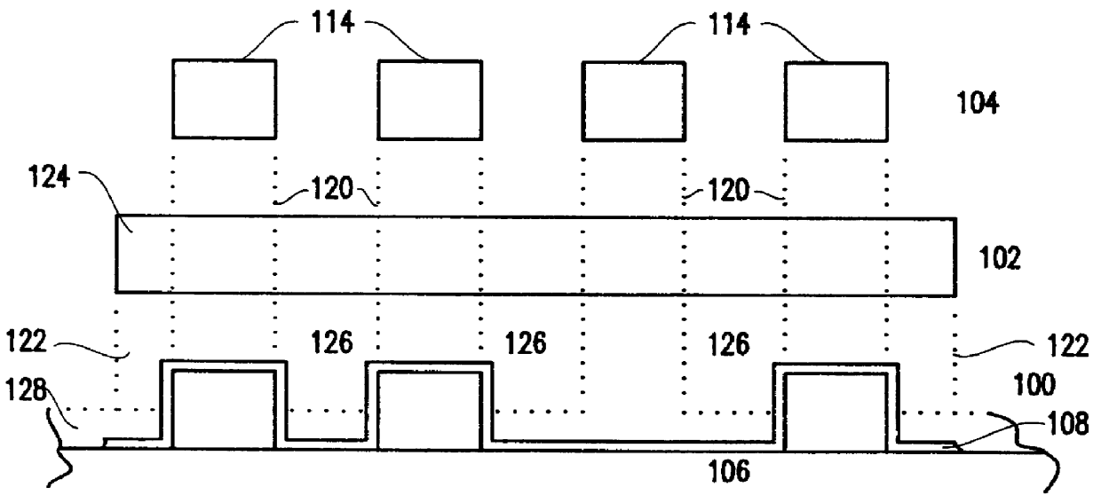 Freestanding multilayer IC wiring structure