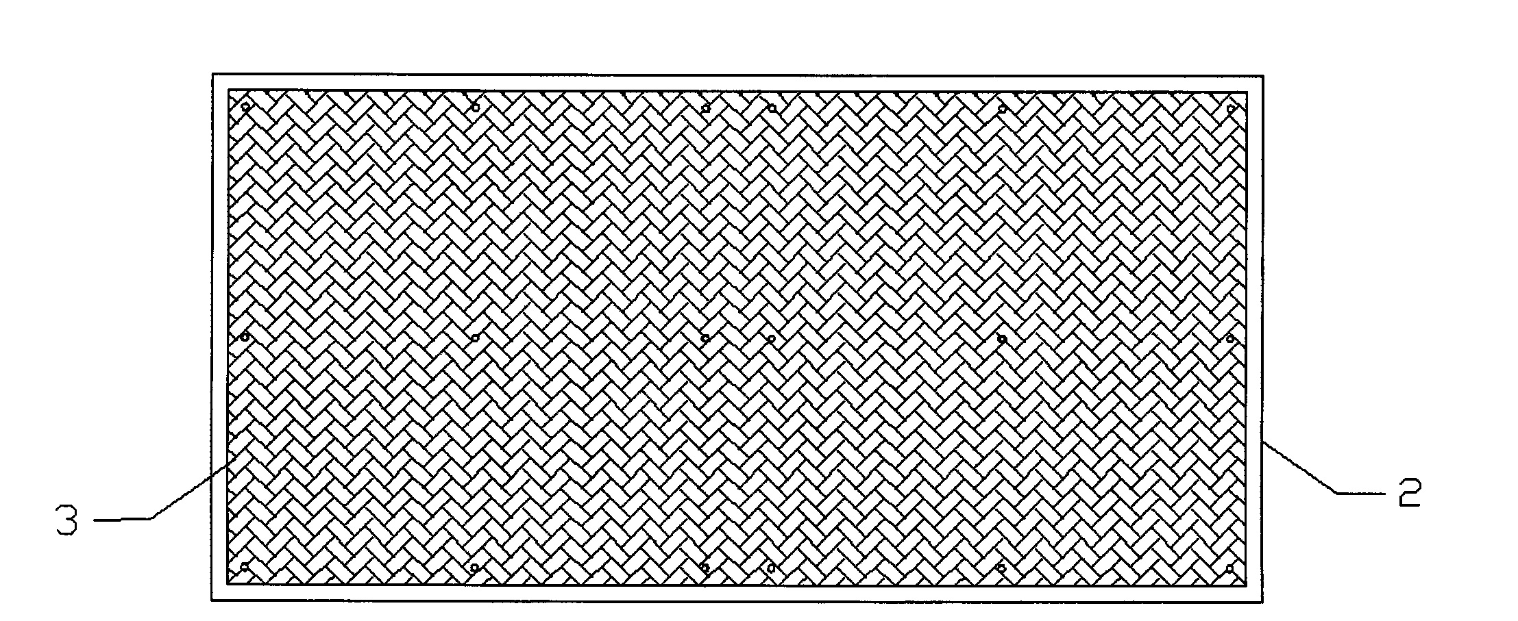 Chip LED (light emitting diode) display screen and manufacturing method thereof