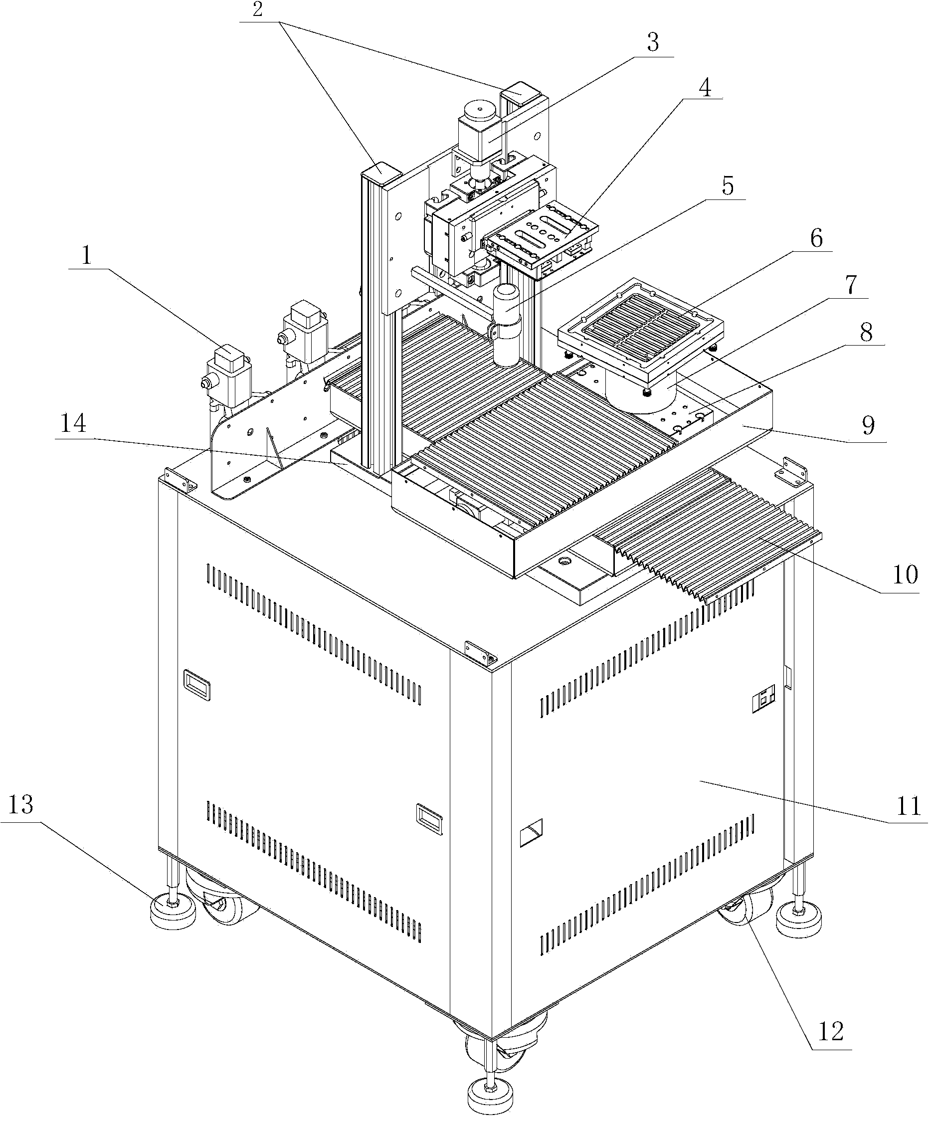 Automatic resistance adjusting device for resistance strain gauge and resistance adjusting method