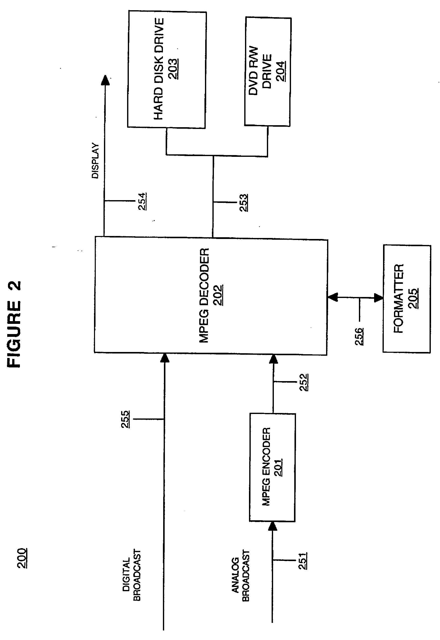 Method and system for digitally recording broadcast content